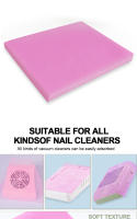 100Pcs Bolsa De Papel De Filtro De Polvo Para Uñas Con Recogedor De Aspiradora No Tejido De Algodón Para Manicura Herramienta De Arte De Uñas - details 1