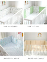 LALA - Cuna de Bebe envolvent con nuevo Vestido de dibujos animados de Algodón Puro anticolisión Combinación libre de Gasa Cama de Bebe ropa de Cama, - details 2