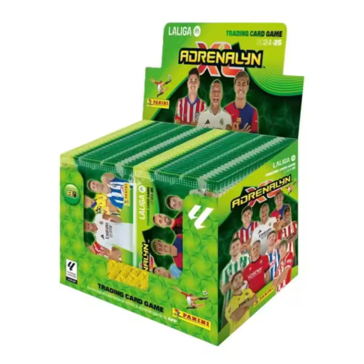 Panini Adrenalyn XL LaLiga EA Sports 2024/25 – Caja con 50 Sobres de Cartas Coleccionables Oficiales | Cromos de Fútbol Panini | Trading Cards de Jugadores de LaLiga para Niños y Coleccionistas - 1
