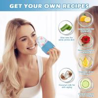 Molde De Hielo Portátil De Silicona Herramienta De Masaje Refrescante Para El Rostro Durable Herramienta De Cuidado De La Piel - details 4