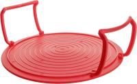 Heat & Eat-Bandeja multiusos para microondas, color rojo, 24x24x3 cm - details 4