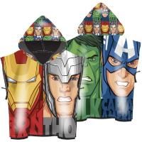 Poncho Marvel avengers,Toalla de niño Infantil de baño y Playa con Capucha,MICROFIBRA 100% POLYESTER,cm,fespu - details 1