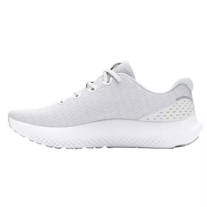 Zapatillas Under Armour Charged Surge 4 Blanco Gris Running 3027007-100 - 1