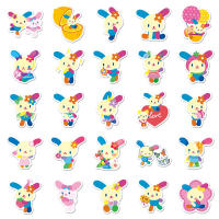 Pegatinas Sanrio Usahana Kawaii 10/30/50pcs Dibujos Animados Cartoon Decales Para Teléfono Móvil Botella De Agua Cuaderno Graffiti Adhesivo PVC - details 6