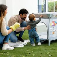 Asalvo Cuna de Viaje 4 en 1 Mix Plus – Cuna, Parque, Cambiador y Centro de Juegos con Doble Altura, Arco de Juegos, Gatera y Bolsa de Transporte - details 1