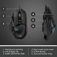 High Performance Wired Gaming Mouse, Ergonomic Optical Performance - details 3