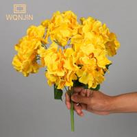 5 Cabezas De Hiedra Artificial Rosa Roja Flores De Seda Falsas Para Decoración De Boda Y Hogar Arreglo Floral Estilo Hiedra - details 8