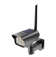 Luces solares LED con Sensor de movimiento, cámara ficticia de seguridad, luz de pared inalámbrica para exteriores, luz de inundación IP65, lámpara Solar Led impermeable - details 11