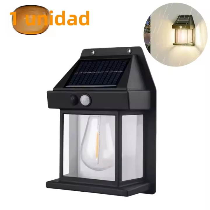 Lámparas De Seguridad Solar Exterior Impermeables Con Sensor De Movimiento Iluminación Automática De Jardín 1-4PCS Luz LED Calor - 1