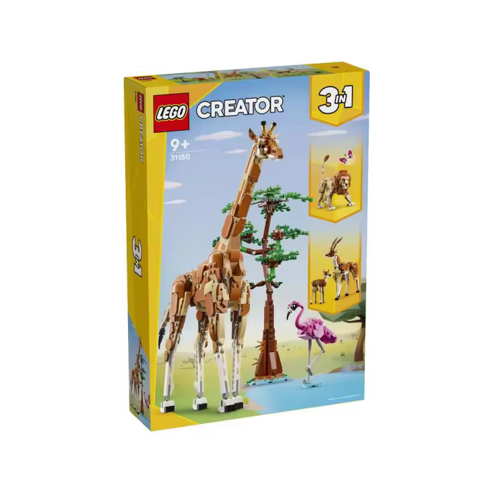 Lego Creator 3 en 1  Safari de Animales Salvajes 31150 Lego creator LEGO - 1