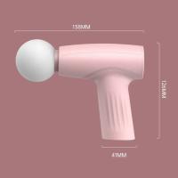 Mini Masajeador De Músculo Rosa Profundo Terapia De Masaje Portátil Para Fascia Batería Recargable Percusión De Alta Intensidad Tamaño Compacto - details 3