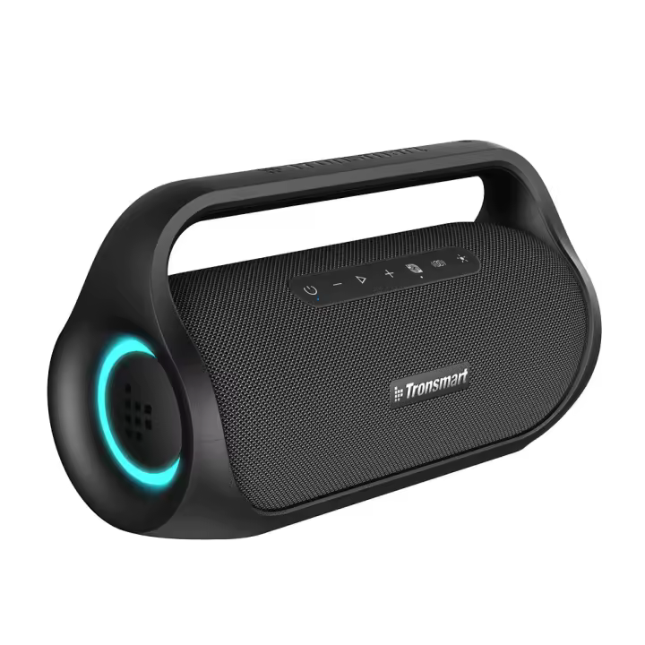 Altavoces Bluetooth Tronsmart Bang Mini máximo 80W, Potencia 60W, Sonido Stereo 360°,  18 Horas de Reproducción, Altavoz portatil Bluetooth 5.3, IPX6 Waterproof, conexión NFC sin interrupciones Home Party Outdoor - 1