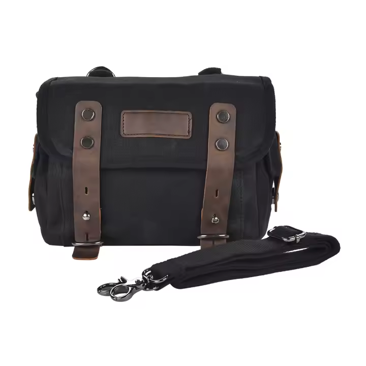 Bolsa De Sillín Vintage Para Motocicleta Impermeable Bolsa Lateral De Motocicleta Moto Knight Bolso De Hombro Para Casco Para Indian Victory Benelli - 1