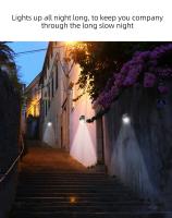 Lámpara Solar Exterior Con Sensor De Movimiento PIR 30 LED Luz De Pared Impermeable Para Jardín Decoración De Calle Luz Solar Autónoma - details 27