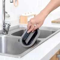 Cepillo De Cocina Reutilizable Con Mango Espátula Mágica De Emery Para Limpieza Fácil Y Desinfección Cepillo De Limpieza Lavable Y Eraser - details 0