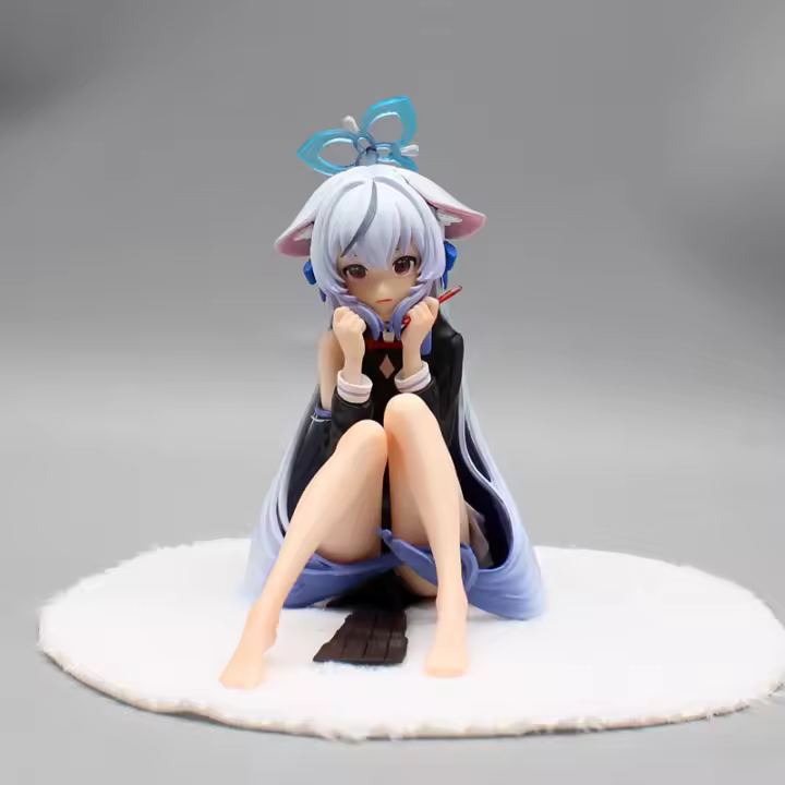 Figura De Colección Sunohara Kokona Juguete Ornamento De Estatua De Anime 14cm Azul Modelo De Juego Para Niños Y Adultos - 1