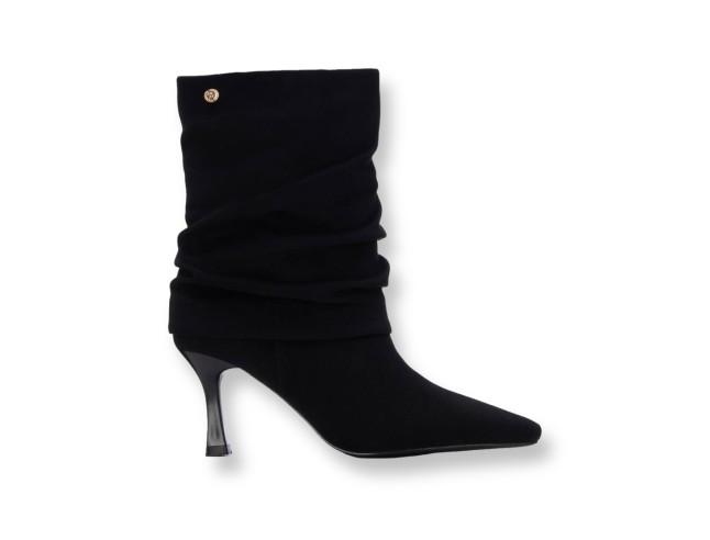 Xti suede ruched boot 146393