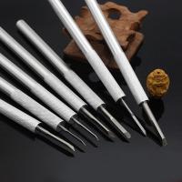 Set De 7 Herramientas De Grabado Miniatura Para Coche Y Madera Cuchillo De Grabado De Oliva Herramienta De Grabado En Acero Inoxidable Para Trabajos De Madera - details 4