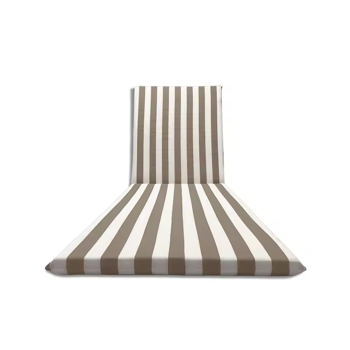 Colchoneta para podrona de Algodón forrado 190x60x4,5 cm - Colchoneta para poder fabricada en Italia - Colchoneta desfundable y lavable en Lavadora - 1