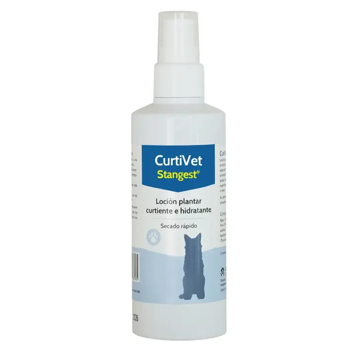 CurtiVet 125 ml spray para el cuidado intensivo de las almohadillas plantares para perros Stangest - 1