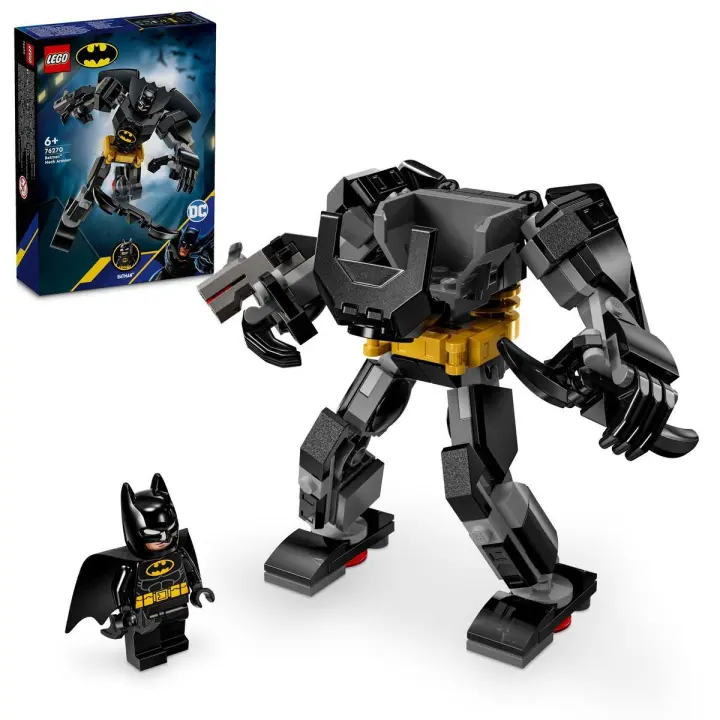 LEGO 76270 DC Batman Armadura Robótica de Batman Juguete, figura de acción con minifigura - 1