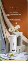 Hervidor Eléctrico Portátil De Té Y Café 110V/220V Termo Con Menú En Inglés Para Viajes Hervir Agua Y Stewable Acero Inoxidable Con Pantalla Digital Protección Anti-Dry Y Overheat - details 18
