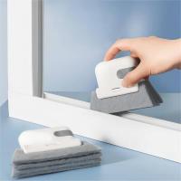 Cepillo De Limpieza Para Ventanas Y Rincones Multifuncional Desmontable Herramienta Doméstica Para Limpieza De Grietas Y Alcansar - details 0