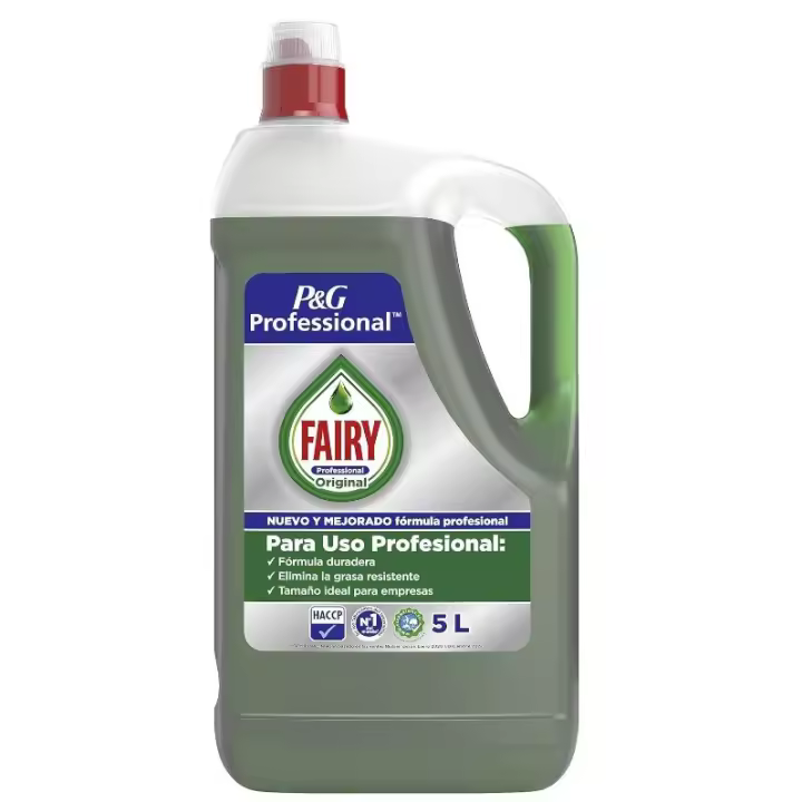 PROCTER & GAMBLE ESPAÑA Fairy Lavavajillas Líquido 5L Uso Manual - 1
