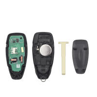Llave De Coche KEYYOU Con 3 Botones Fob 433Mhz ID49 PCF7953 Chip KR5876268 Para Ford Grand C-Max Focus Kuga Fiesta 2016+ Nuevo ABS Plástico - details 1