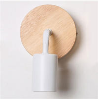 Lámpara De Pared De Madera E27 Soporte Vintage Para Iluminación Interior Decorativa Para Dormitorio Comedor Sala De Estar - details 2