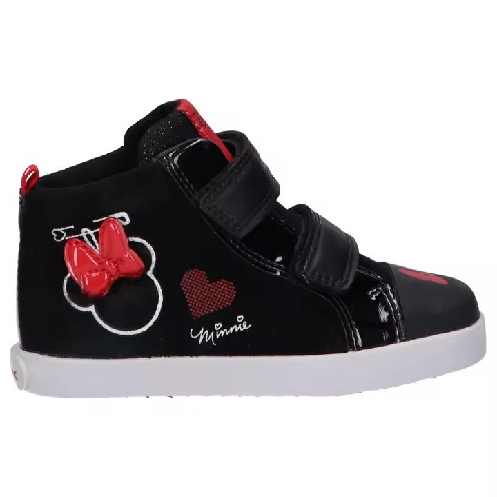 Geox b26d5d 022hh b kilwi c0048 black-red girl's sneakers - 1