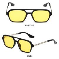 Gafas De Sol Cuadradas Vintage Para Hombres Y Mujeres Protección UV400 Marco Grande Estilo De Los Años 70 Gafas De Verano - details 13