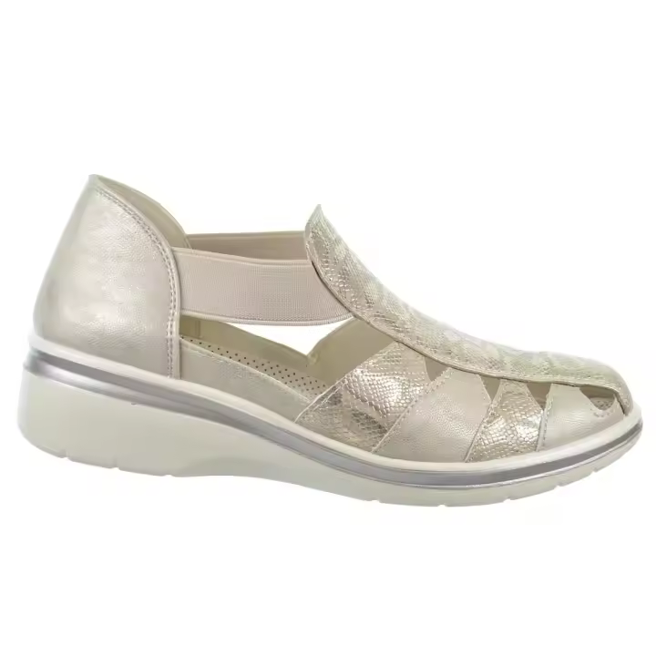 Amarpies 26316 Zapato Confort estilo Sandalia Cuña Mujer - 1