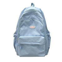 Mochila Grande De Nylon Con Gran Capacidad Para Viajes Colores Dulces Kawaii Mochila Escolar Diaria Para Estudiantes Con Cremallera - details 6