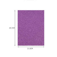 10 PCS/SET Hojas De Papel Brillante A4 Para Manualidades Y Decoración Adhesivas Autoadhesivas Para Niños En Jardín De Infantes Papel Emboss DIY Con Polvo - details 2