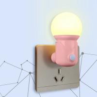 Luz Nocturna LED De Enchufe Para Dormitorio Luz De Sueño Bicolor Para Bebé Luz De Corredor Y Balcón Ahorradora De Energía - details 3