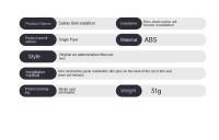 Nuevo Limitador De Cinturón De Seguridad Para Coche Clip Ajustable Antideslizante Dispositivo De Delimitación De Espacio Accesorios Para Enganches Fijos - details 11