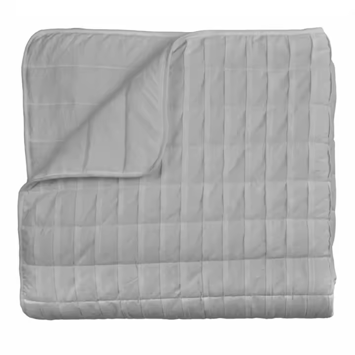 Colcha Pierre Cardin ONDAS Gris Perla Cama de 135 (3 Piezas) - 1