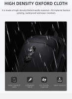 Mochila Heroic Knight Para Hombre 17 Pulgadas Negra Impermeable Con USB Y Compartimento Para Laptop Compatible Con 17.3 Pulgadas Bolsa De Viaje Expansible De Negocios Con Almacenamiento Organizado Y Protección - details 8