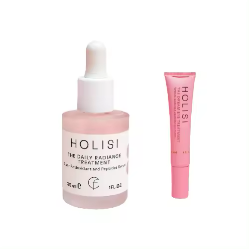 HOLISI Dúo Luminosidad Vitamina C+ Contorno de ojos con Daily Radiance y The Dream Eye Treatment . - 1