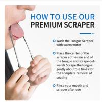 Limpieza Oral Herramienta De Limpieza De Lengua En Forma De U Aço Inoxidável Elimina Aliento Malo Limpia La Lengua Venta Individual - details 3