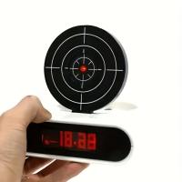 Reloj De Alarma Creativo Con Juego De Tiro LED Digital Muy Silencioso Para Despertar En La Mesa Reloj De Tiempo De Disparo - details 1