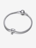 Pandora - Charm de Perro y Hueso-Plata de Lei - details 0