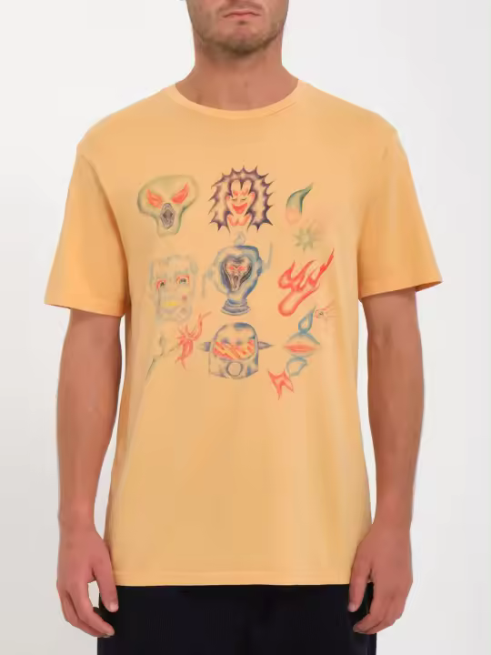 Volcom Camiseta Sam Ryser Flash Orange - 1