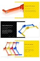 Palanca De Cambio De Marchas Para Motocicleta De Aleación De Aluminio Doble Cabeza Accesorios De Motorbike Reemplazo Inicial - details 5
