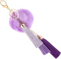 Collar con Borla de Piel sintética elegante con Colgante para Bolso, ideal para Mujer. - details 0