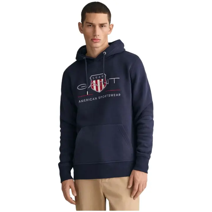 Sudadera Gant Reg Archive Shield Hoodie - 1