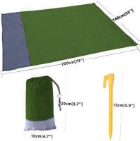 Manta de picnic, Manta de picnic impermeable con aislación térmica, Bolsa de Nailon para acampar al Aire Libre, impermeable y cómodo, plegable - details 2