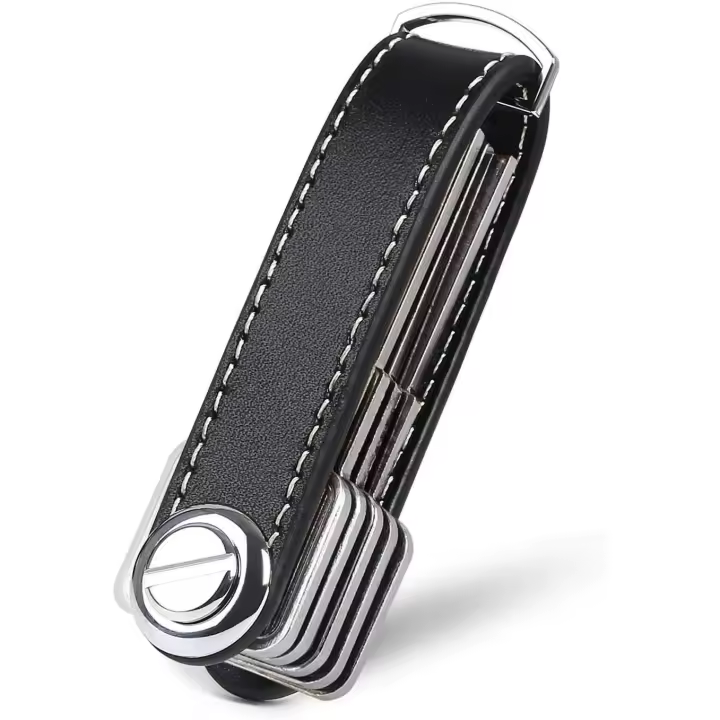 Llavero de cuero - Llavero para hombre - Llavero desmontable - Poc - 1