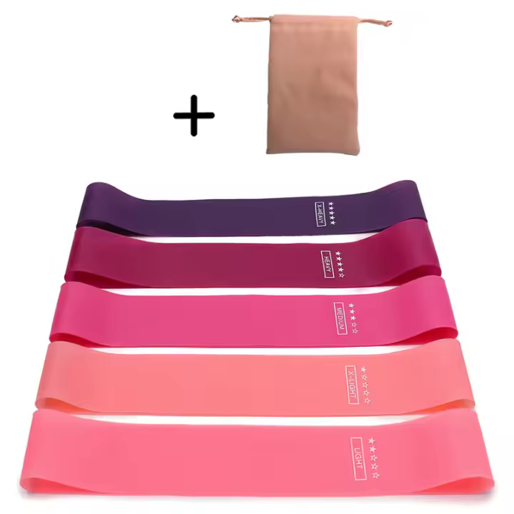 Set De Bandas De Resistencia TPE Ejercicio De Fortalecimiento Muscular Yoga Equipo De Gimnasio Lazo Elástico De Goma Para Entrenamiento De Brazos Piernas Y Caderas - 1